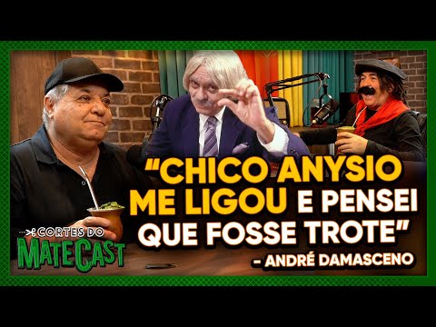 "CHICO ANYSIO ME LIGOU E EU PENSEI QUE FOSSE TROTE" - ANDRÉ DAMASCENO - MATECAST