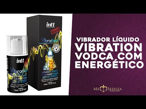 Vibrador Líquido Vibration Vodka com Energético Intt