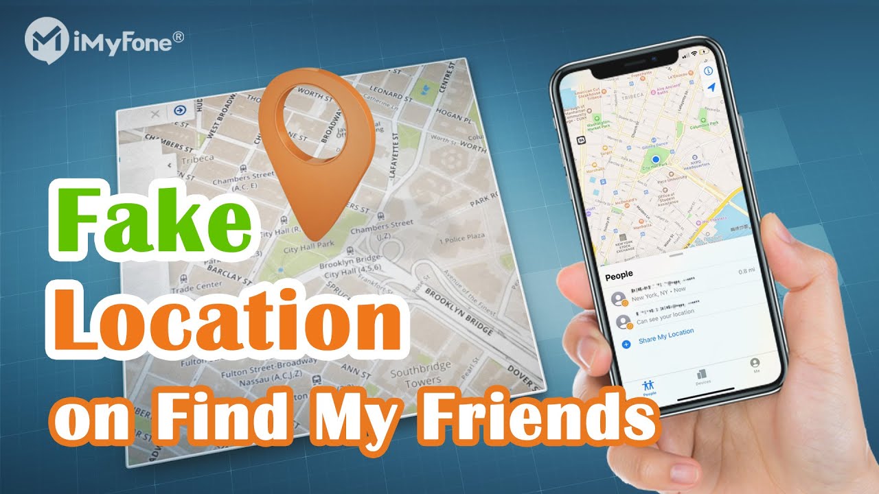 How to fake location on find my friends
