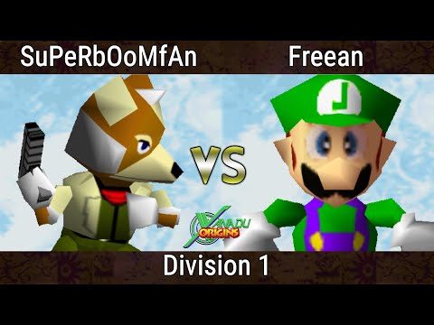 Xanadu Origins - SuPeRbOoMfAn (Fox) Vs. Freean (Luigi) Smash Bros - SSB64
