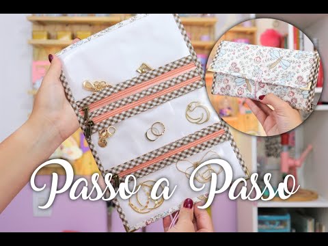 Estojo Porta Biju  | Passo a Passo