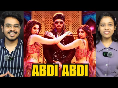 Genie - ABDI ABDI Song REACTION | AR Rahman | Ravi Mohan | Arjunan Jr. | Kalyani | Krithi Shetty