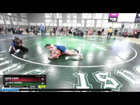 76 Lbs Cons. Round 3 - Katie Gakin, WA Vs Alyssa Favara, PA Fa2d