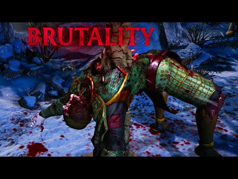 TREMOR X-RAY BRUTALITY FINISHES! - Mortal Kombat X "Tremor" Gameplay (Mortal Kombat XL)