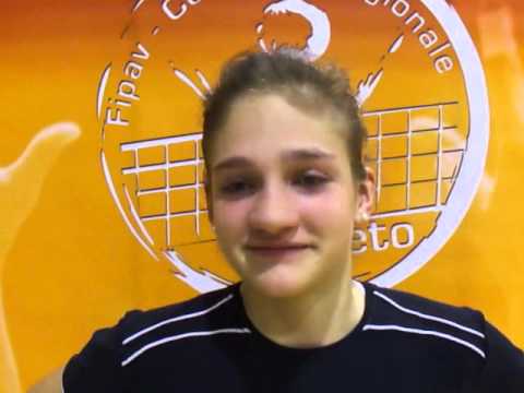 Finale Regionale U14F: Gielle Imoco San Donà - Us Torri 3-0 - Parla il capitano neroverde Zanguio