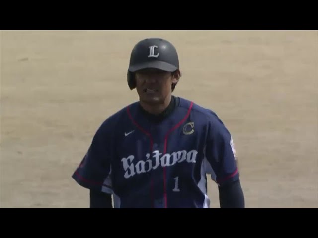 【1回表】ライオンズ・栗山 初球を狙い撃ち先制タイムリー2ベース!! 2015/3/10 E-L