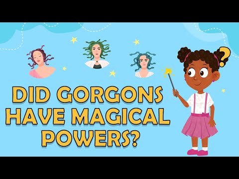 I WONDER DID GORGONS HAVE MAGICAL POWERS| Greek Mytholgy for Kids |Gorgons for Kids| mythology Facts