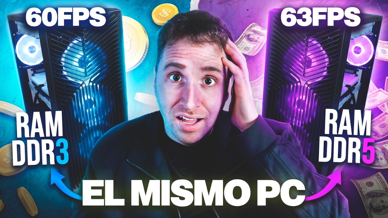 DDR3 vs DDR5: El resultado es ABSURDO (PC Gaming)