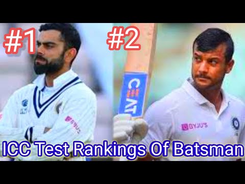Top 15 ICC Test Ranking Of Batsman/ICC Test Ranking Of Season 2022