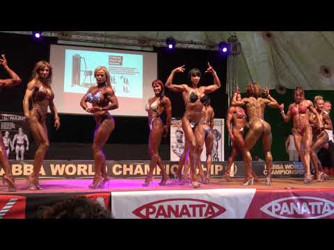 Posedown - Miss Trained Figure - NABBA World Championship 2018
