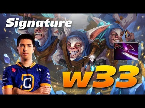 W33 Meepo Signature - Dota 2 Pro MMR Gameplay