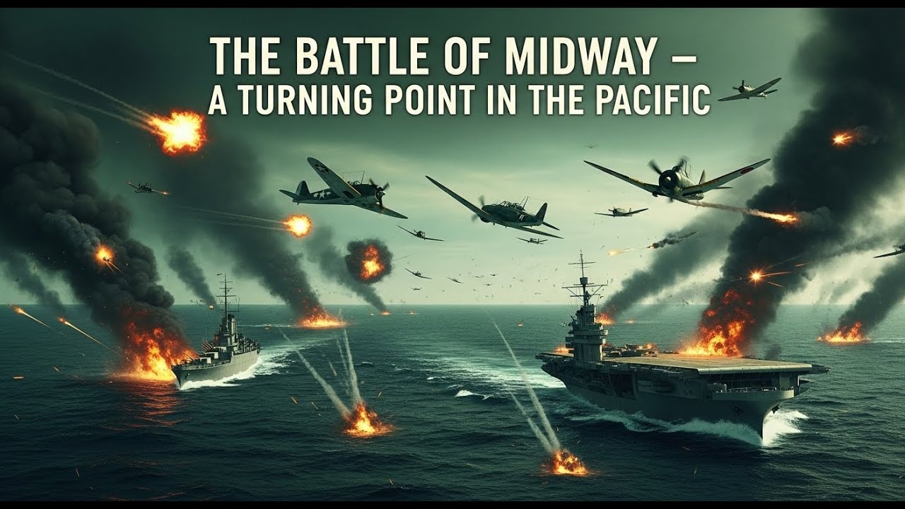 “The Battle of Midway – A Turning Point in the Pacific | WWII Documentary” —