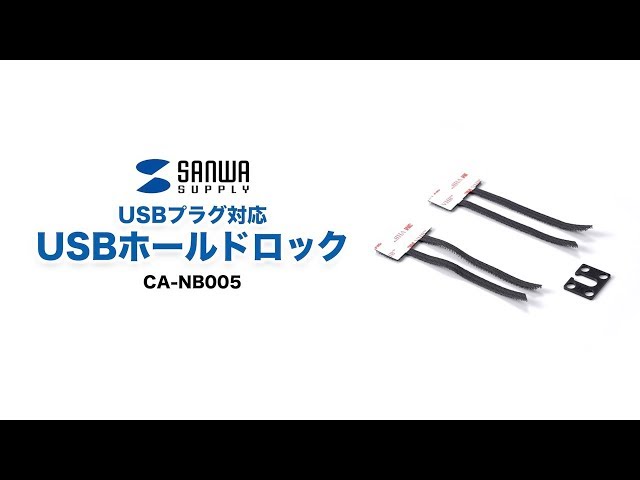 CA-NB005 / USBホールドロック（USBプラグ対応）
