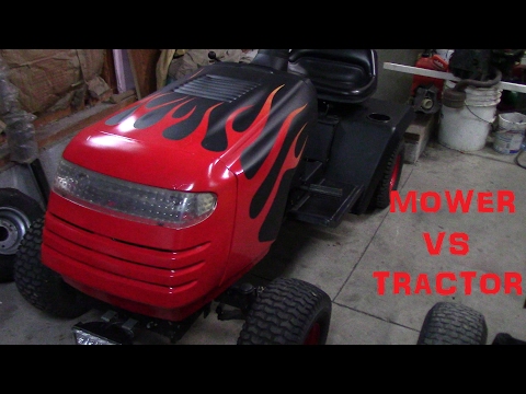 Mower vs Tractor - A Muscle Vs Tuner Parody