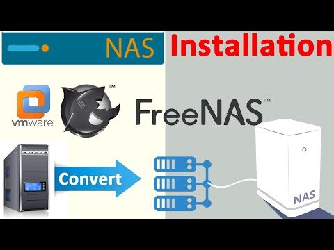 freenas installation and configuration on vmware