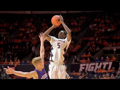 Illini Basketball 3-Point Barrage vs McKendree 11/15/16