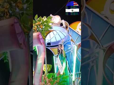 Carroza Alegórica a nuestros Hermanos Lejanos #jucuapa #elsalvador