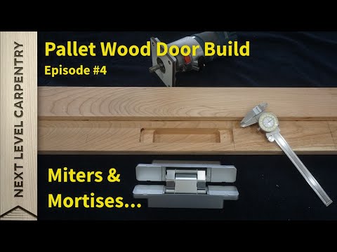 Pallet Wood Door Build Episode #4