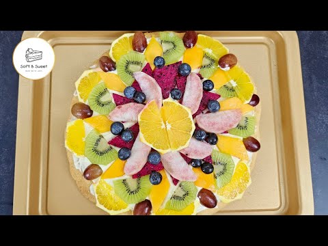 One-of-a-Kind Fruit Pizza | A Must-Try Dessert!