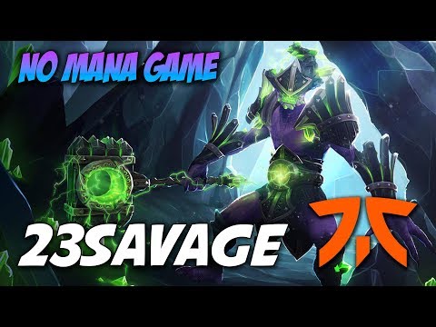23savage "No Mana" Faceless Void - Fnatic BTS Online - Dota 2 Pro Gameplay [Watch & Learn]