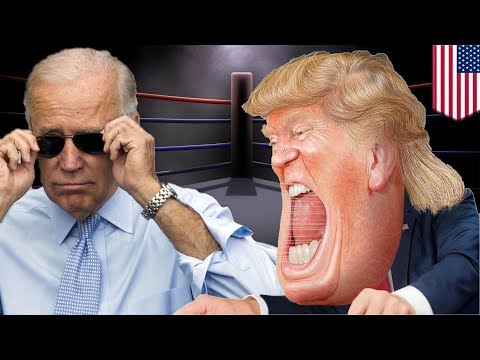 Trump v Biden fight: President Trump and Biden have claws out, getting catty - TomoNews