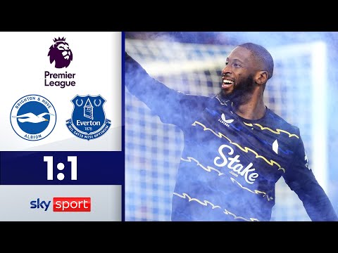 90+7! Groß-Tor reicht nicht! | Brighton & Hove Albion - FC Everton | Highlights - Premier League