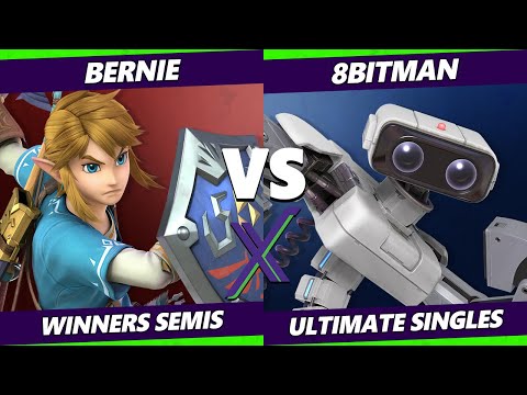 S@X 378 Online Winners Semis - Bernie (Link) Vs. 8BitMan (ROB) Smash Ultimate - SSBU
