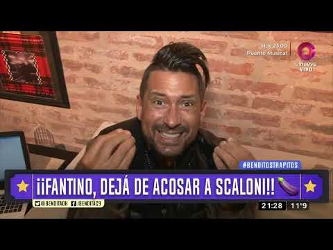 ¡¡Fantino, dejá de acosar a Scaloni!!