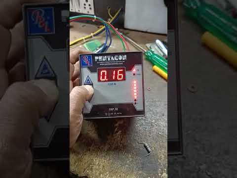 PENTACON APFC RELAY MODEL DSP_56 setting