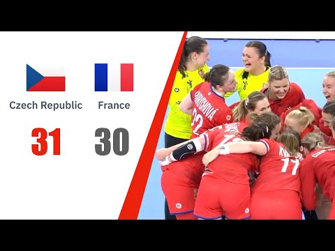 Czech Republic vs France | HIGHLIGHTS | EHF EURO2022 Qualifications | 20.4.2022