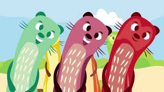 Chinchilla animals are dancing. Cartoon for kids, Cartoon animation, cartoon baby,a cartoon movie