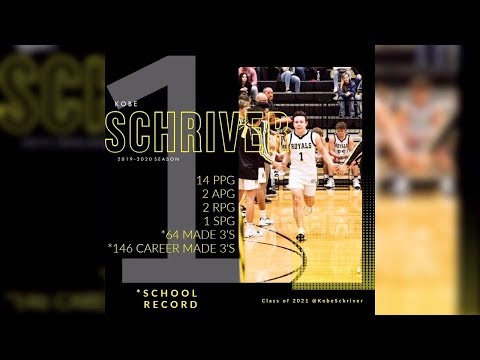 Kobe Schriver Junior Season Mixtape!