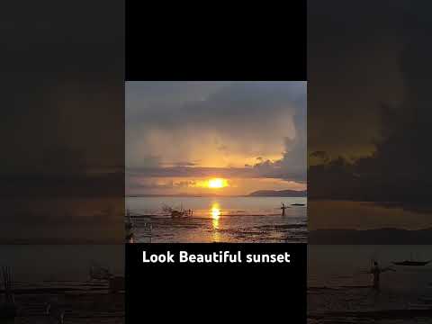 Let’s to look beautiful sunset#highlights #hashtag #