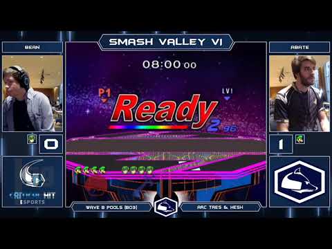 Smash Valley VI Melee Singles - Bean (Marth) vs Abate (Luigi) - Pools