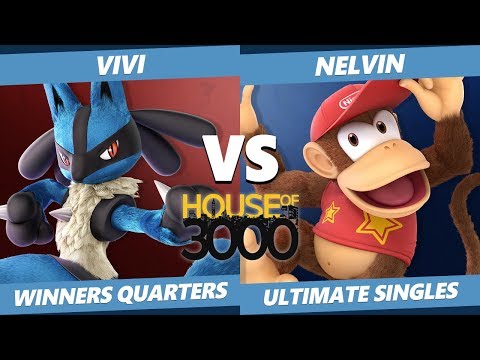 Xeno 201 Winners Quarters - Vivi (Lucario) Vs. Nelvin (Diddy Kong) Smash Ultimate - SSBU
