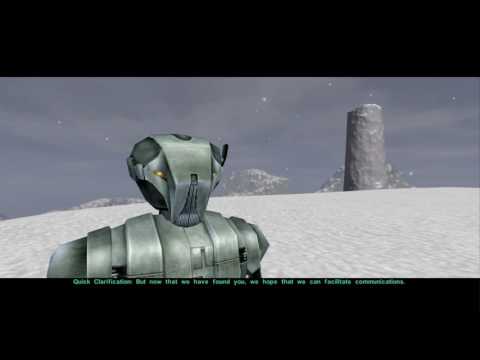 Let's Play KotOR2 (blind) part 31: A cold reception