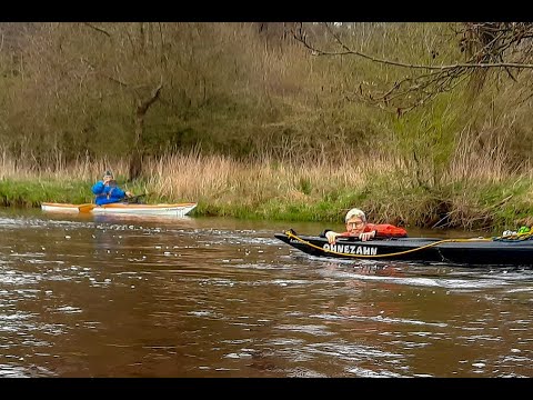 Die Örtze im Kajak mit der Facebook Gruppe Wasserwandern (((in k4)))