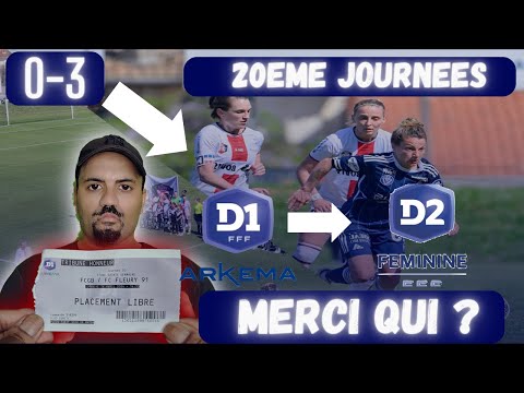 BORDELAISES EN D2 MERCI QUI ? FCGB VS FCF91 0-3 J20