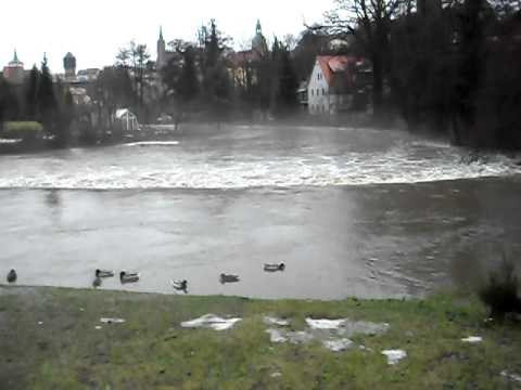 Spree in Bautzen am 14.1.2011
