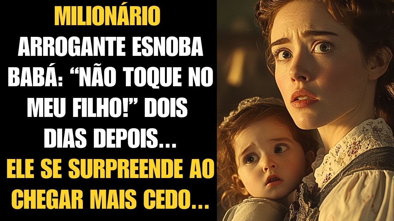 MILIONÁRIO HUMILHA A BABÁ, MAS O QUE ELE DESCOBRE AO CHEGAR MAIS CEDO VAI MUDAR TUDO...