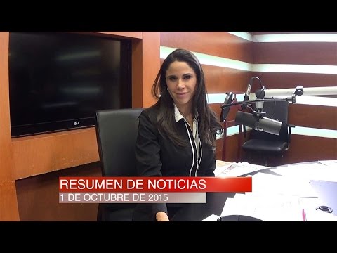 Resumen de noticias 1 de octubre de 2015