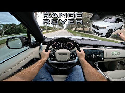 Range Rover SE P530 POV Drive [4K] (no yapping) | Surprisingly BRUTAL 4.4L V8 PULLS & SOUNDS!