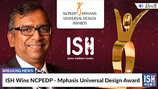 ISH Wins NCPEDP - Mphasis Universal Design Award