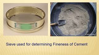 Concrete Technology - Constituent Materials