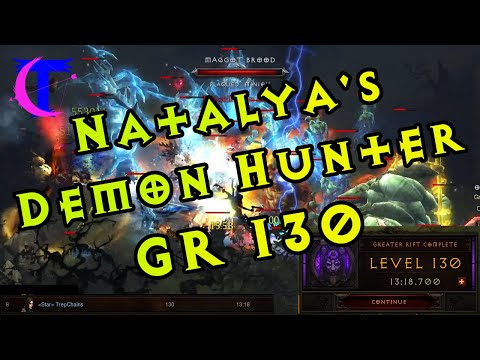 Diablo III Season 24 - Solo Natalya's Demon Hunter GR 130