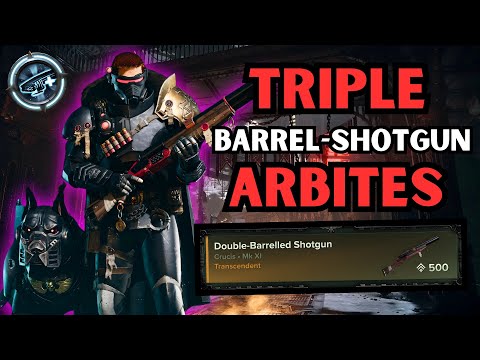This Arbites TRIPLE Barrel Shotgun Build CLEAVES HAVOC Hordes - 40K Darktide Build Guide