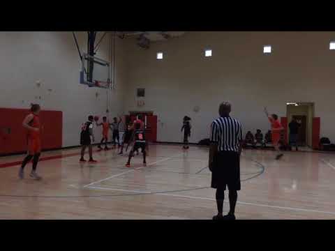 Palmetto City Hurricanes  defeats Davie Fastbreak , 67-64 - Queen City Middle School Showcase