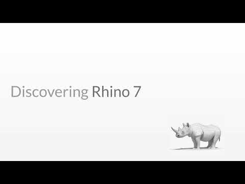 Overview of the Rhino 7 for Windows User Interface