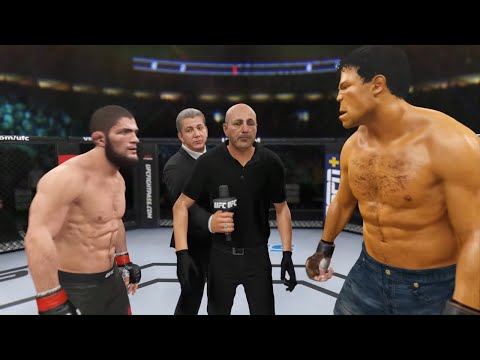 UFC 4 - Khabib vs. Gold Hulk - Champions Fight