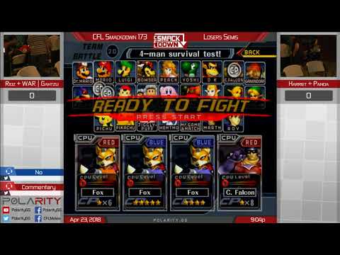 CFL Smackdown 173 Melee - Ridz + Gahtzu vs Harriet + Panda - Doubles LS